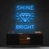 shine bright neon sign