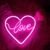 Love Heart USB Mini LED Neon Sign